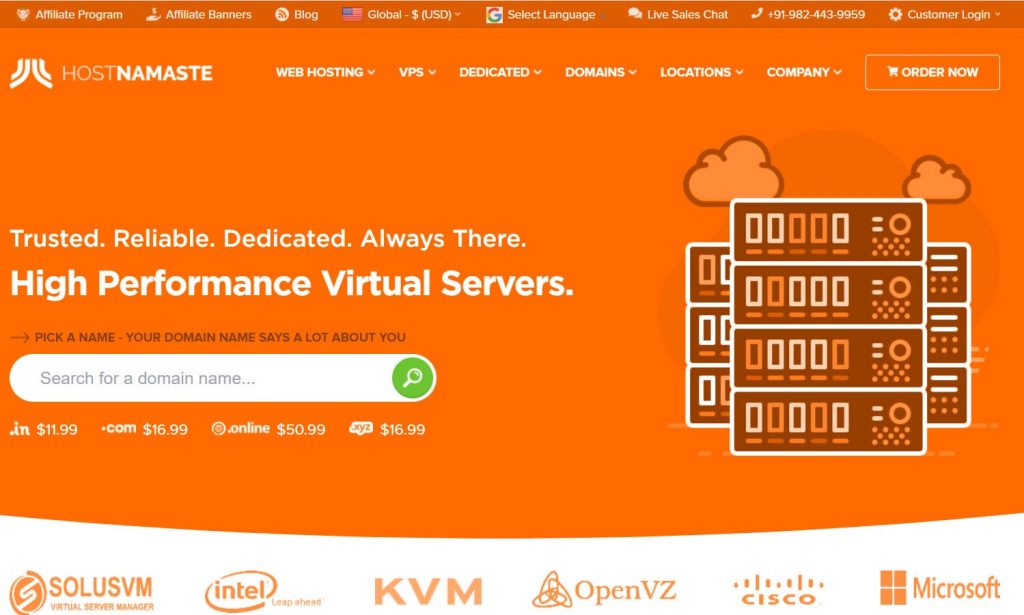 HostNamaste Hosting