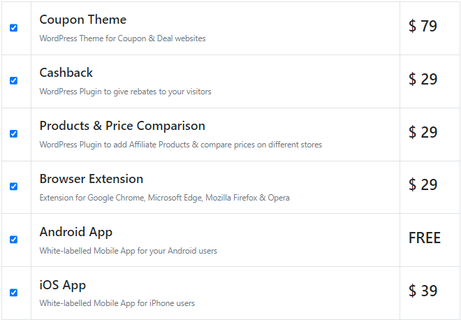 ClipMyDeals Products