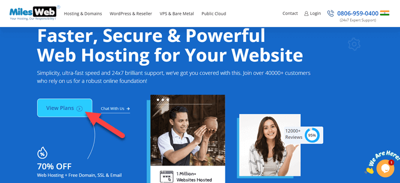 MilesWeb Website