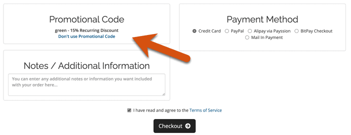 TurnKey Internet Discount Applied
