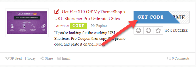 URL Shortener Pro Coupon