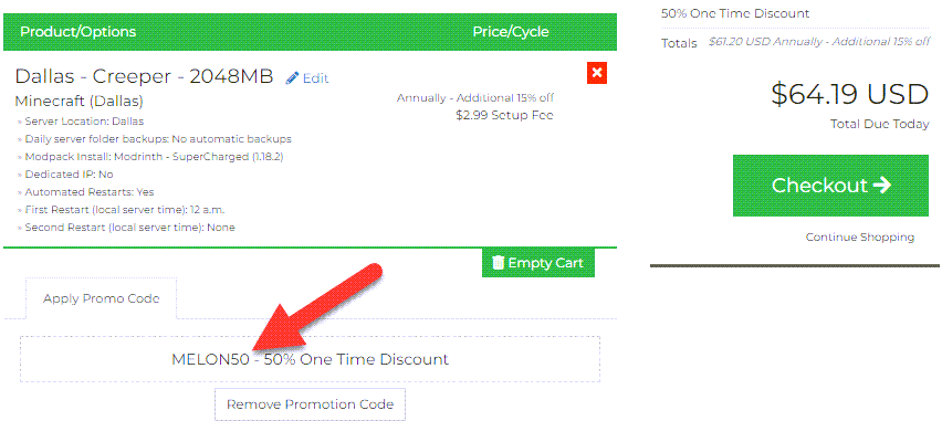 MelonCube Discount Box