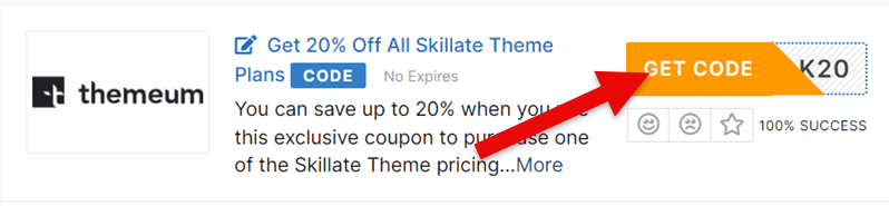 Skillate Theme Coupons