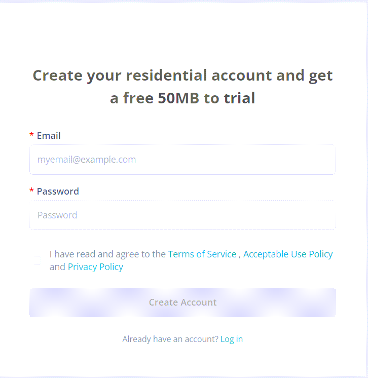 Rayobyte Signup
