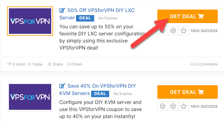 VPSforVPN Coupon Codes
