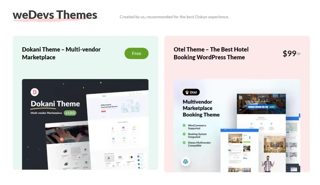 weDevs themes