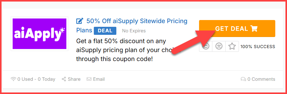 aiApply Coupons