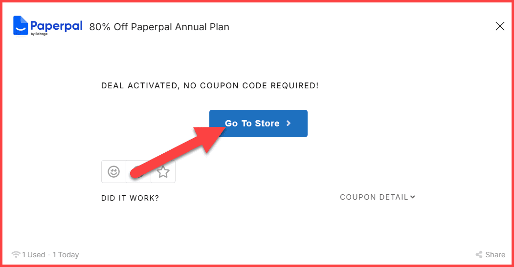 PaperPal Deal
